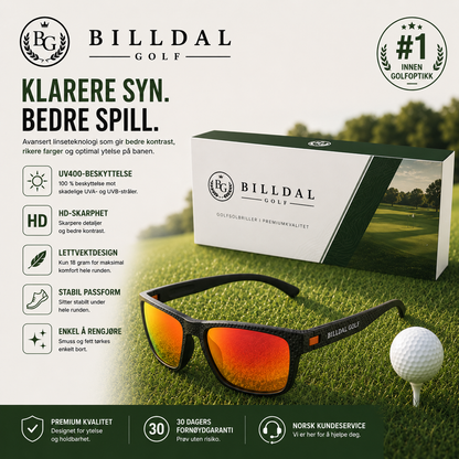 Billdal Golf™️ — Finn golfballen raskere