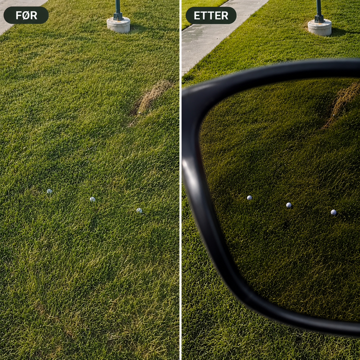 Billdal Golf™️ — Finn golfballen raskere